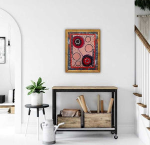 Painting Wall art | The Circle of Life | 16x20" | Nenyasha Cherish Arts