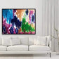 Large Abstract canvas art | The Colour block | 30x22" | Nenyasha Cherish Arts