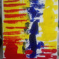 Red and yellow wall art Abstract Red Painting | 8 x 12 | Nenyasha Cherish Arts