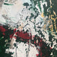Green abstract mixed media artwork | 16 x 20" | Nenyasha Cherish Arts
