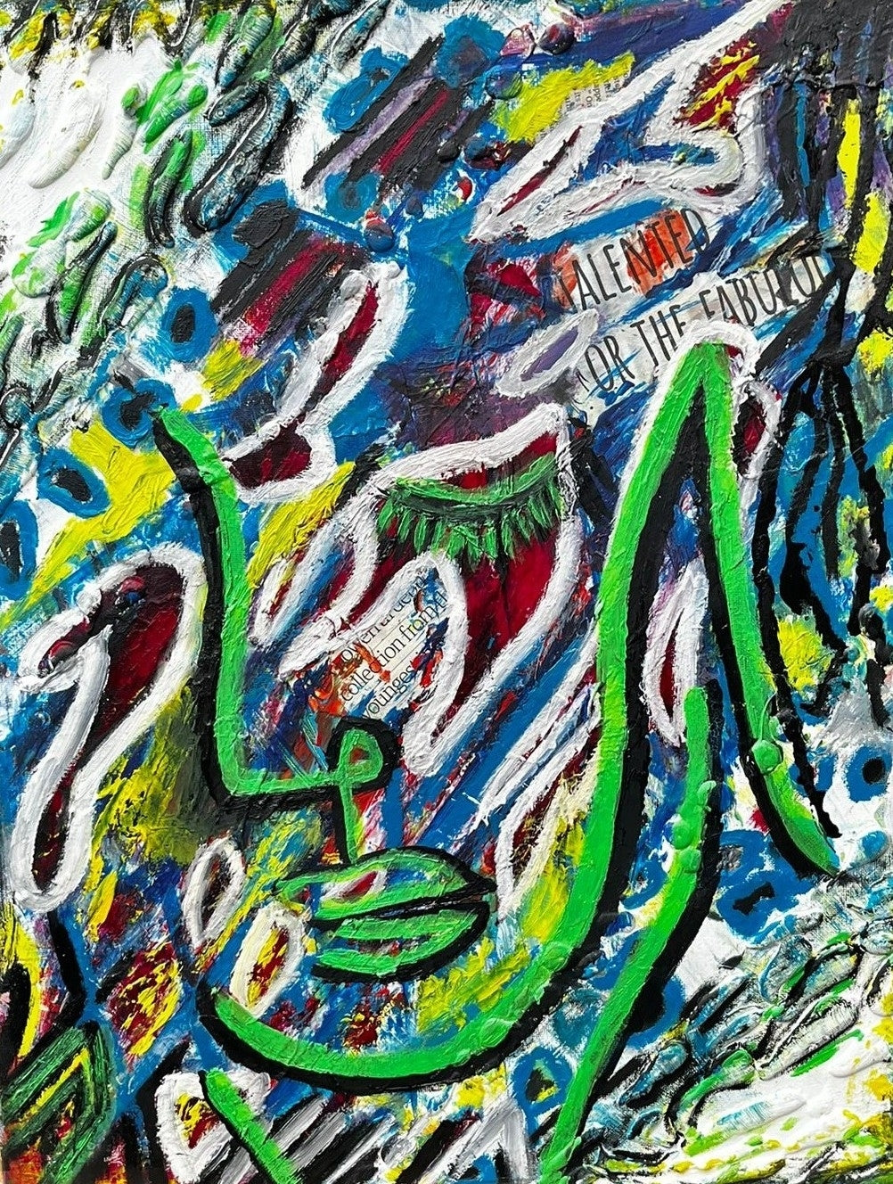 Mixed media artwork on canvas | 16 x 20 inches | Nenyasha Cherish Arts
