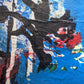 Mixed media abstract painting | 71x37 inches | Nenyasha Cherish Arts