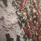 Large mixed media canvas art | white textured art | 30 x 22 inches | Nenyasha Cherish Arts