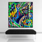 Vibrant Green Abstract Art on Canvas - Large Mixed Media Painting - Luxury Wall Decor - Hand-Painted Modern Art" "Modern Green Artwork - Abstract Oil Painting on Canvas - Large Wall Art - Mixed Media | Nenyasha Cherish Arts