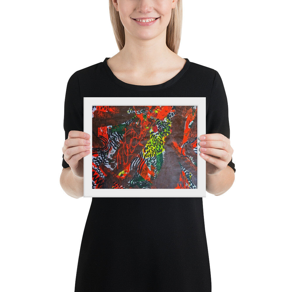 Framed poster-Ready to hang wall art-Ready to hang art | Nenyasha Cherish Arts