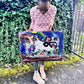 "Nature-Inspired Mixed Media Canvas in Green and Blue - Vibrant Textured Artwork" "Serene Green and Blue Mixed Media Canvas - Organic Nature-Inspired Art" "Textured Acrylic and Oil Art - Vibrant blue | Nenyasha Cherish Arts