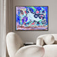"Nature-Inspired Mixed Media Canvas in Green and Blue - Vibrant Textured Artwork" "Serene Green and Blue Mixed Media Canvas - Organic Nature-Inspired Art" "Textured Acrylic and Oil Art - Vibrant blue | Nenyasha Cherish Arts