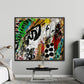 Living room art | Mixed media art work | 21 x 18 inches | Nenyasha Cherish Arts