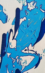 Blues A3 print | Nenyasha Cherish Arts