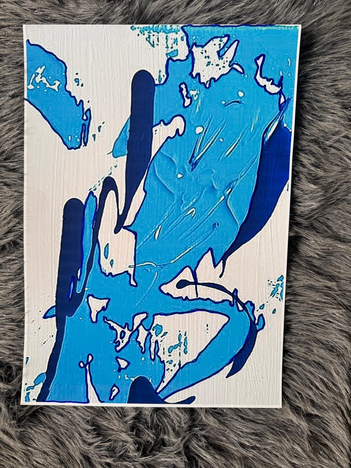 Blues A3 print | Nenyasha Cherish Arts