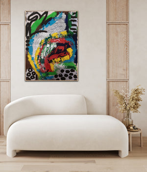 Medium sized art on canvas