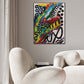 Luxury art-Mixed media wall art